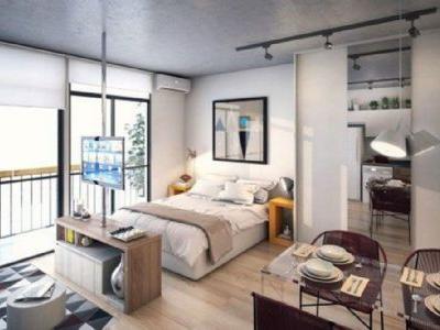 Cho thuê căn hộ Studio The Miami Vinhomes Smart City, DT 27m2, full nội thất hiện đại